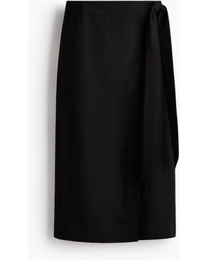 H&M Overslagrok - Zwart