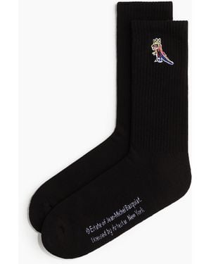 H&M Socken mit Motiv - Schwarz