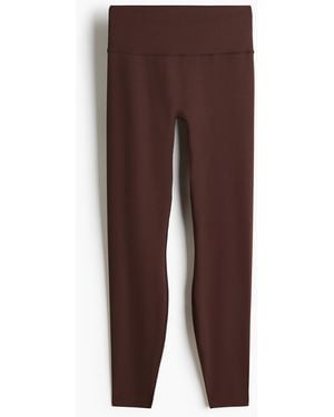 H&M SculptMoveTM Hoch geschnittene Leggings - Braun