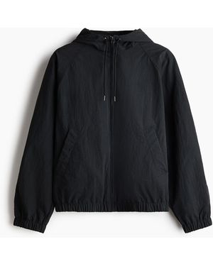 H&M Hooded jacket - Schwarz