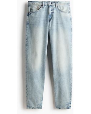 H&M Tapered Jeans - Blauw