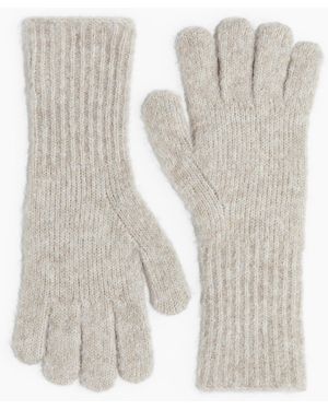 H&M Strickhandschuhe - Weiß