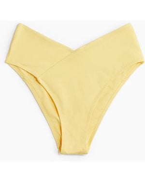 H&M Cheeky Bikinislip - Geel