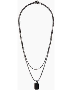 H&M 2er-Pack Halsketten - Blau