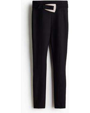 H&M Legging Met Gesp - Zwart