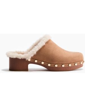 H&M Clogs mit Warmfutter - Natur
