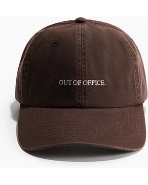 H&M Cap aus Baumwolltwill - Braun