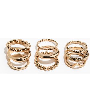 H&M Set Van 9 Ringen - Wit