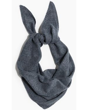 H&M Feinstricktuch - Blau