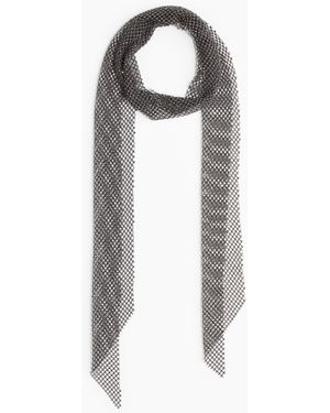 H&M Netzschal - Weiß
