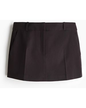 H&M Kurzer Skort - Schwarz