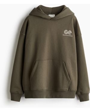 H&M Sport-Hoodie mit DryMoveTM - Grün