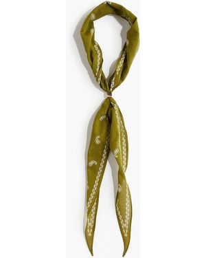 H&M Tuch mit Perlendetail - Mettallic