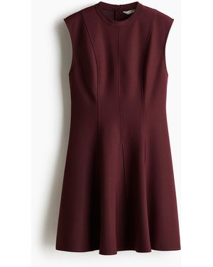 H&M Ausgestelltes Minikleid - Lila