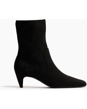 H&M Aufgeraute Sock Boots - Schwarz