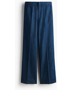 H&M Flared High Jeans - Blau