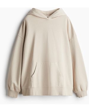H&M Oversized Hoodie - Natur