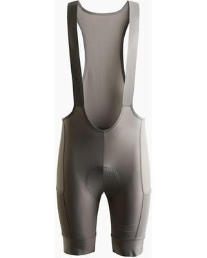 H&M Halblange Latz-Radlershorts mit DryMove - Grau