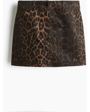 H&M Minijupe - Braun