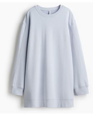H&M Sweatkleid - Blau