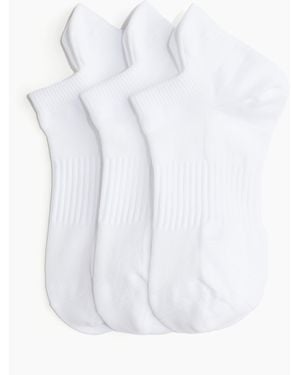 H&M 3er-Pack Sportsocken mit DryMoveTM - Weiß