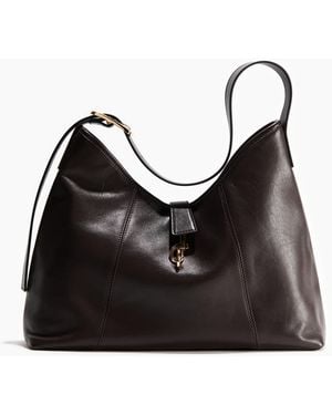 H&M Umhängetasche aus Leder - Schwarz