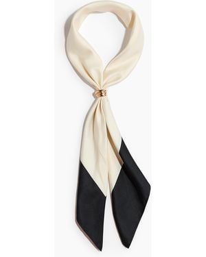 H&M Tuch mit Metallring - Blau