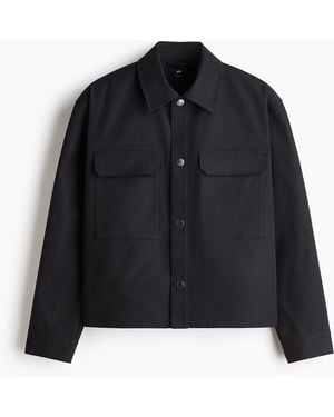 H&M Overshirt - Schwarz