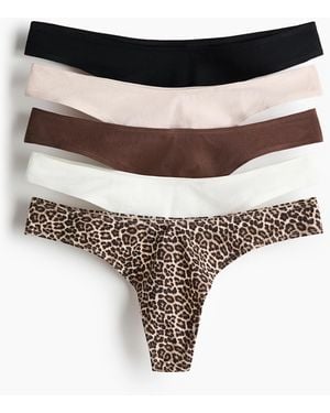 H&M 5er-Pack Baumwolltangas - Mehrfarbig