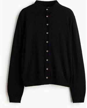 H&M Vest Met Turtleneck - Zwart