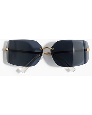 H&M Randloze Zonnebril - Blauw