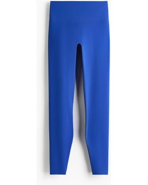 H&M SculptMove Hoch geschnittene Leggings - Blau