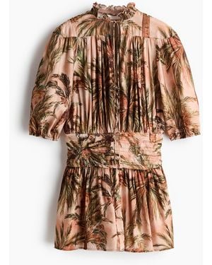 H&M Gedrapeerde Tuniekjurk - Meerkleurig
