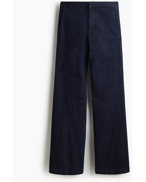 H&M Flared High Jeans - Blau