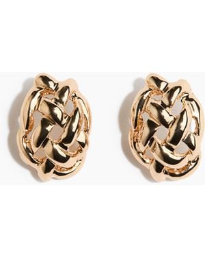 H&M Statement-Ohrringe - Weiß
