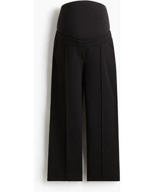 H&M MAMA Knöchelhose aus Interlock-Jersey - Schwarz
