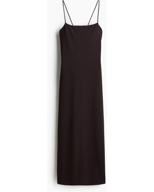 H&M Bodycon-Kleid mit Trägern - Rot