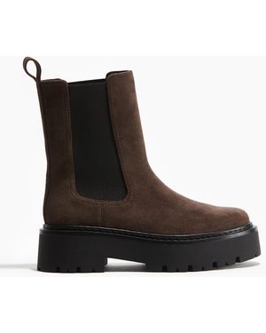 H&M Chunky Chelseaboots - Schwarz