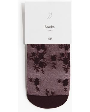 H&M Socken aus Spitze - Weiß