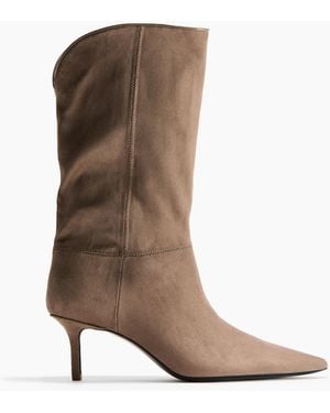 H&M Stiefel mit Absatz - Braun