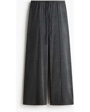 H&M Pyjamabroek Van Katoenmix - Zwart