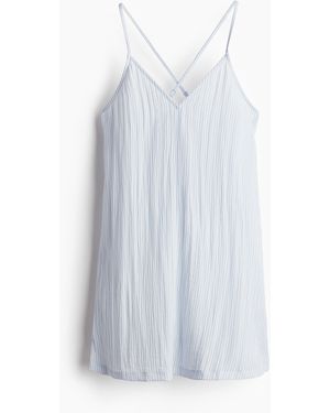 H&M Rückenfreies Trägerkleid - Weiß