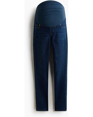 H&M MAMA Skinny Jeans - Blau