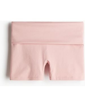 H&M Sportfietsshort Met Softmovetm - Roze