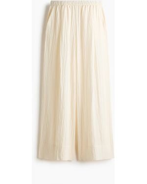 H&M Pull-on Crinklebroek - Wit