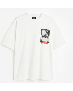 H&M T-Shirt Oversized Fit - Mehrfarbig