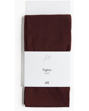 H&M Strumpfhose 40 Denier - Lila