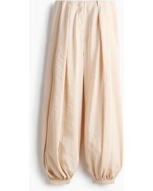 H&M Hose aus Modal mit Balloon Leg - Natur