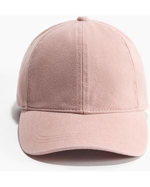 H&M Cap aus Baumwolltwill - Pink
