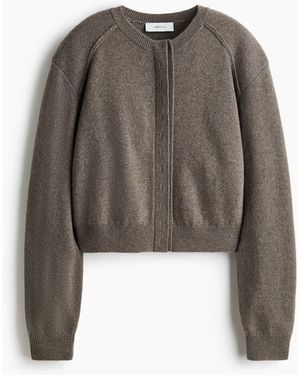 H&M Cardigan aus Kaschmir - Braun